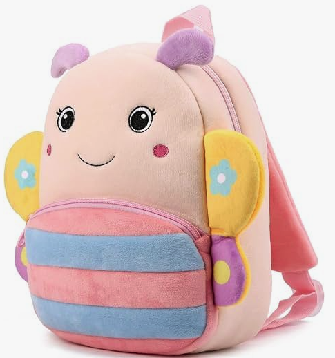 blue tree Cute Kids Backpack Toddler Bag Plush Animal Cartoon Mini Travel Bag for Baby Girl Boy 1-6 Years, Ideal for Gifting for Kids