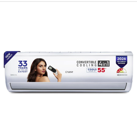 Cruise 1.5 Ton 3 Star,New Star rated, Inverter Split AC with 7-Stage Air Filtration 